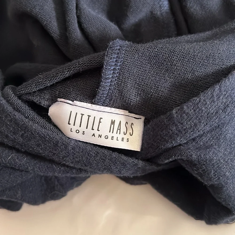 Little Mass Dress, SZ 3T, Hooded, Soft fleece feel, shinny Gold Butterflies (T4) - Picture 9 of 11